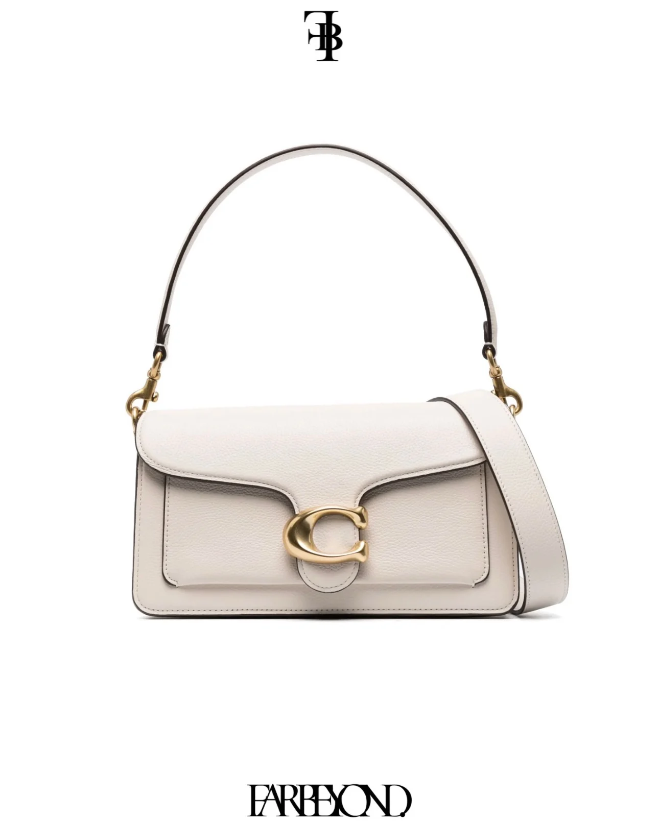 Coach - Tabby C-Plaque Detachable-Chain Crossbody Bag