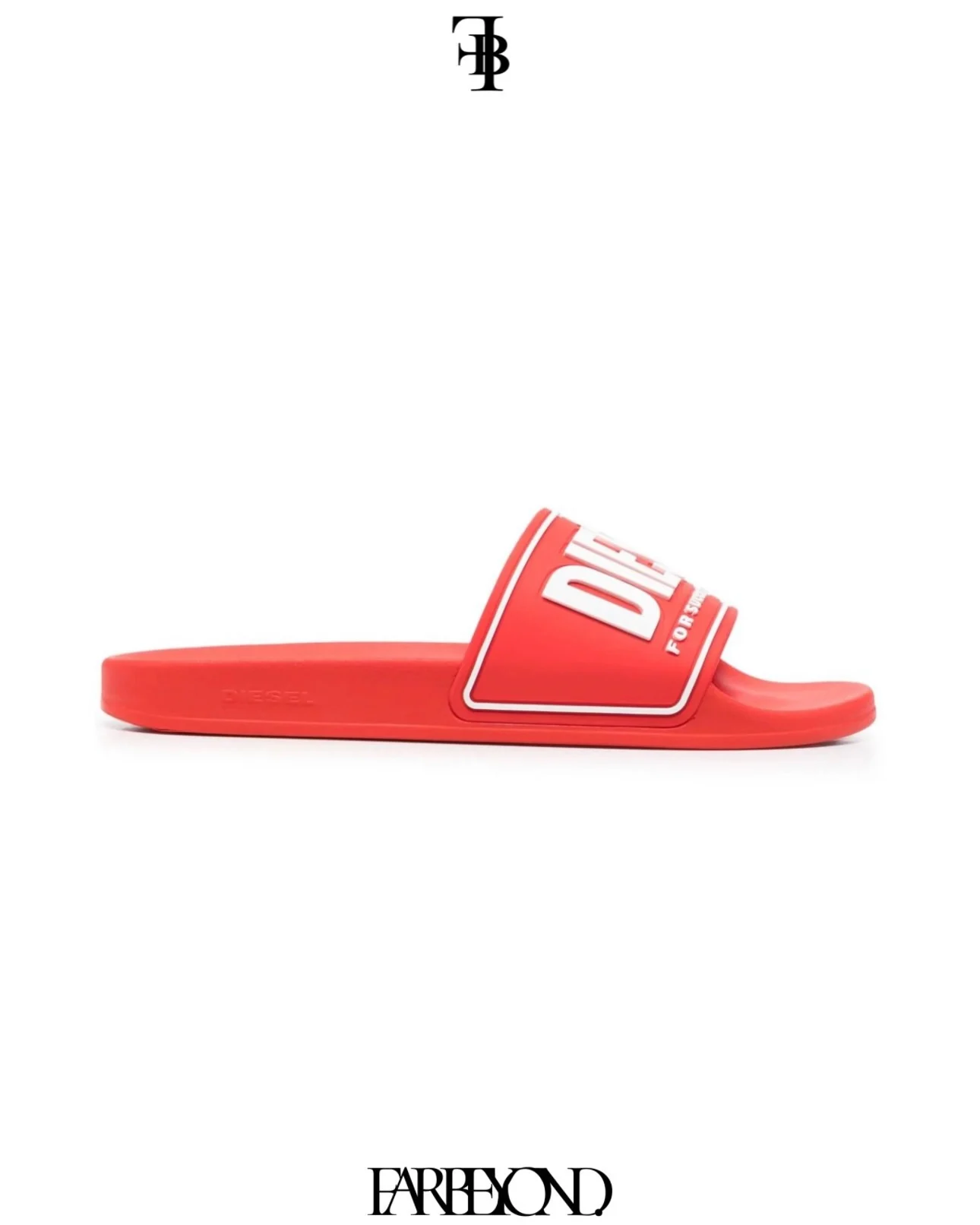 Diesel Sa-Mayemi CC Logo-Embossed Slides