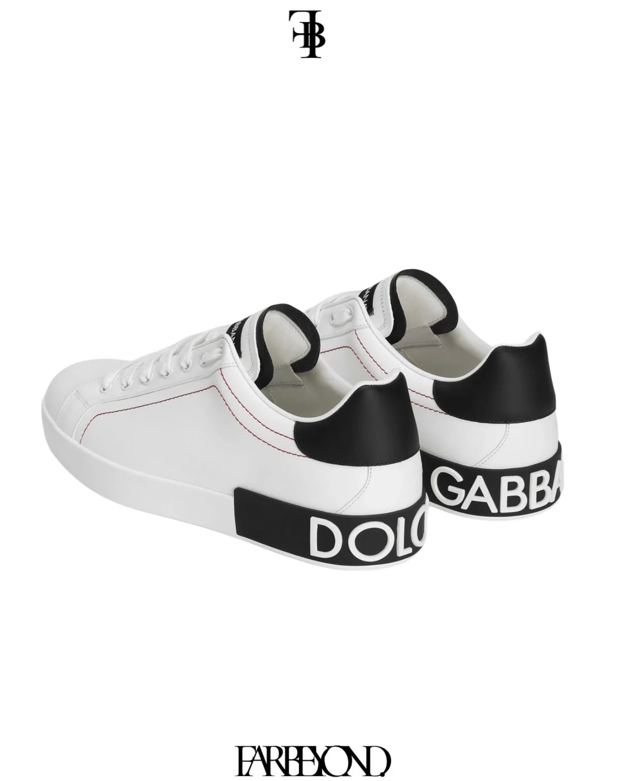 Dolce & Gabbana Calfskin Nappa Portofino Sneakers