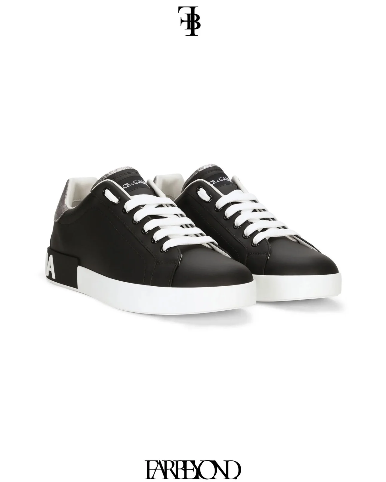 Dolce & Gabbana Logo Patch Low-Top Sneakers - Image 2