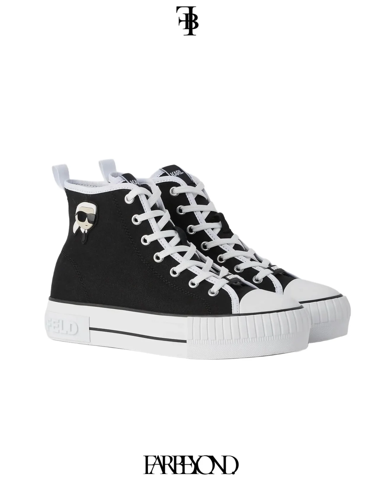 Ikon Kampus Max NFT High Top Sneaker by Karl Lagerfeld
