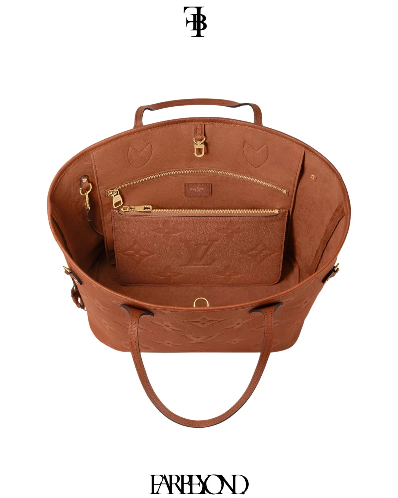 Louis Vuitton - Neverfull NM Monogram Empreinte Giant MM Tote Bag - Image 8