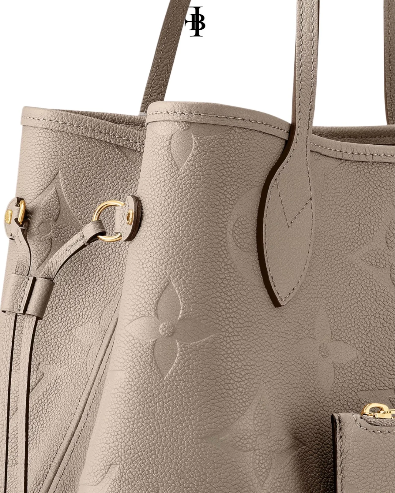 Louis Vuitton - Neverfull NM Monogram Empreinte Giant MM Tote Bag - Image 3