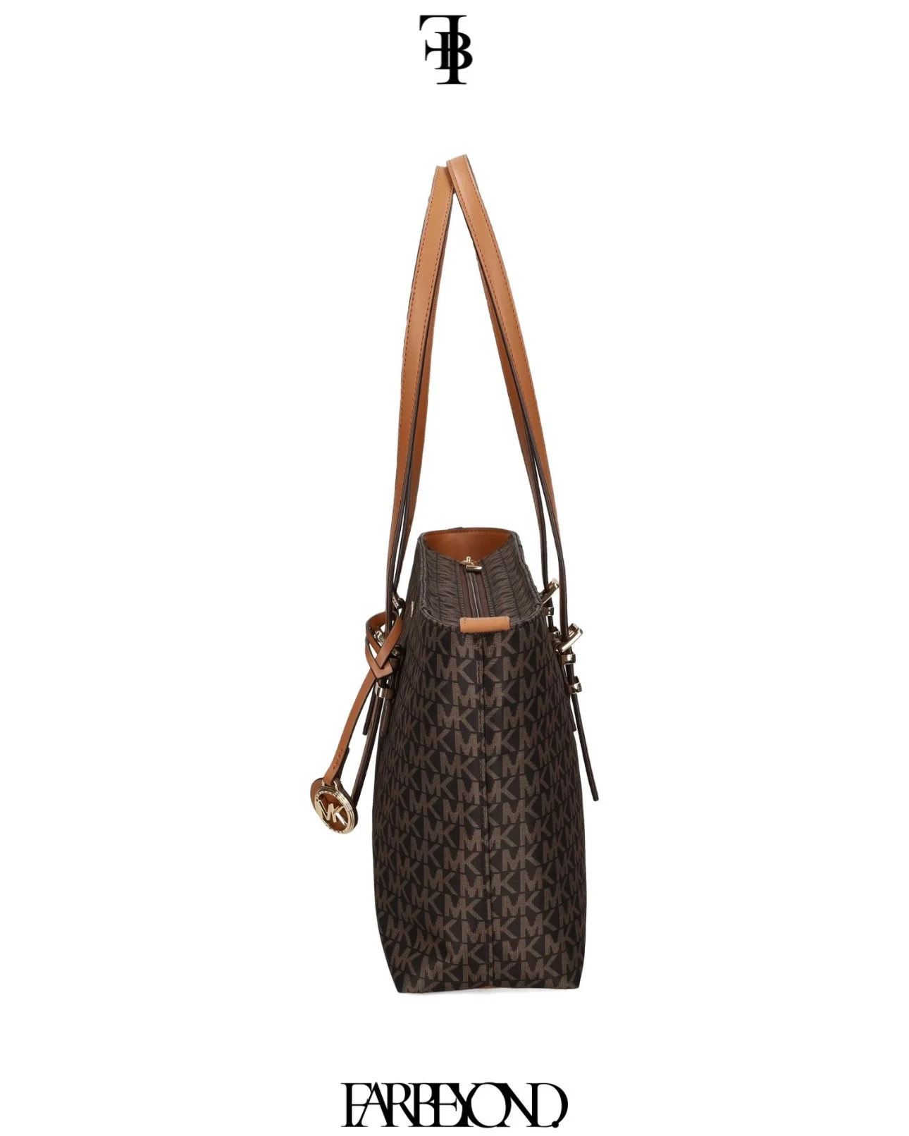Michael Kors - Medium Quinn Buckle Monogram Tote Bag - Image 2