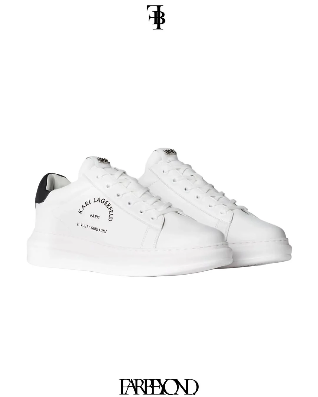 Karl Lagerfeld - Rue St-Guillaume Logo Kapri Sneakers