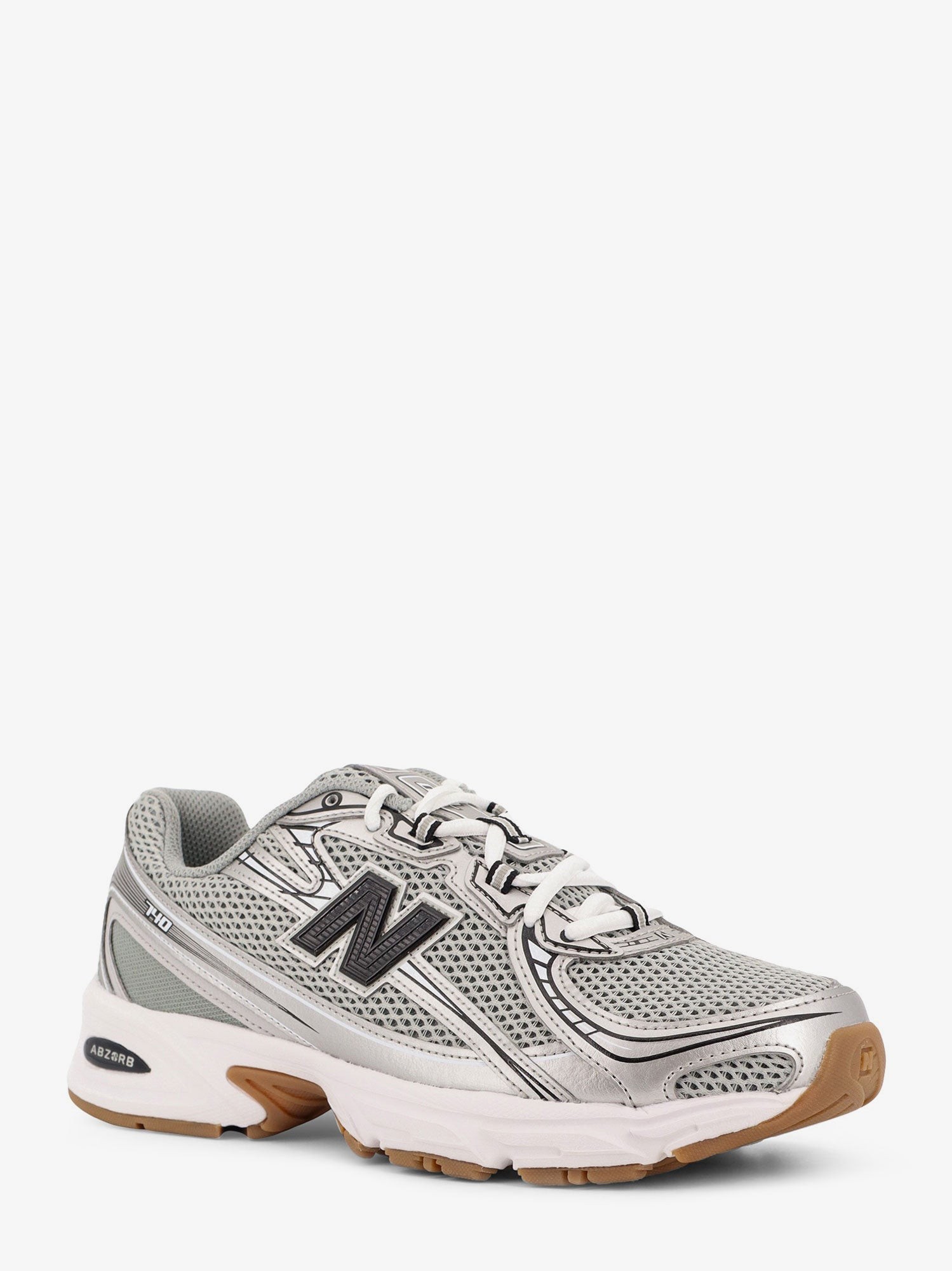 740 mesh sneakers with leather inserts - Image 2
