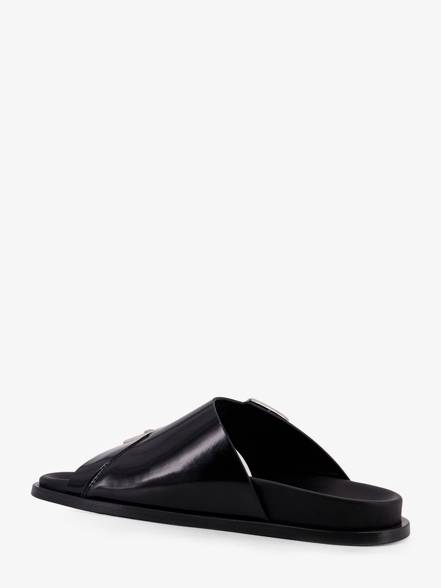 Alba low leather sandals - Image 3