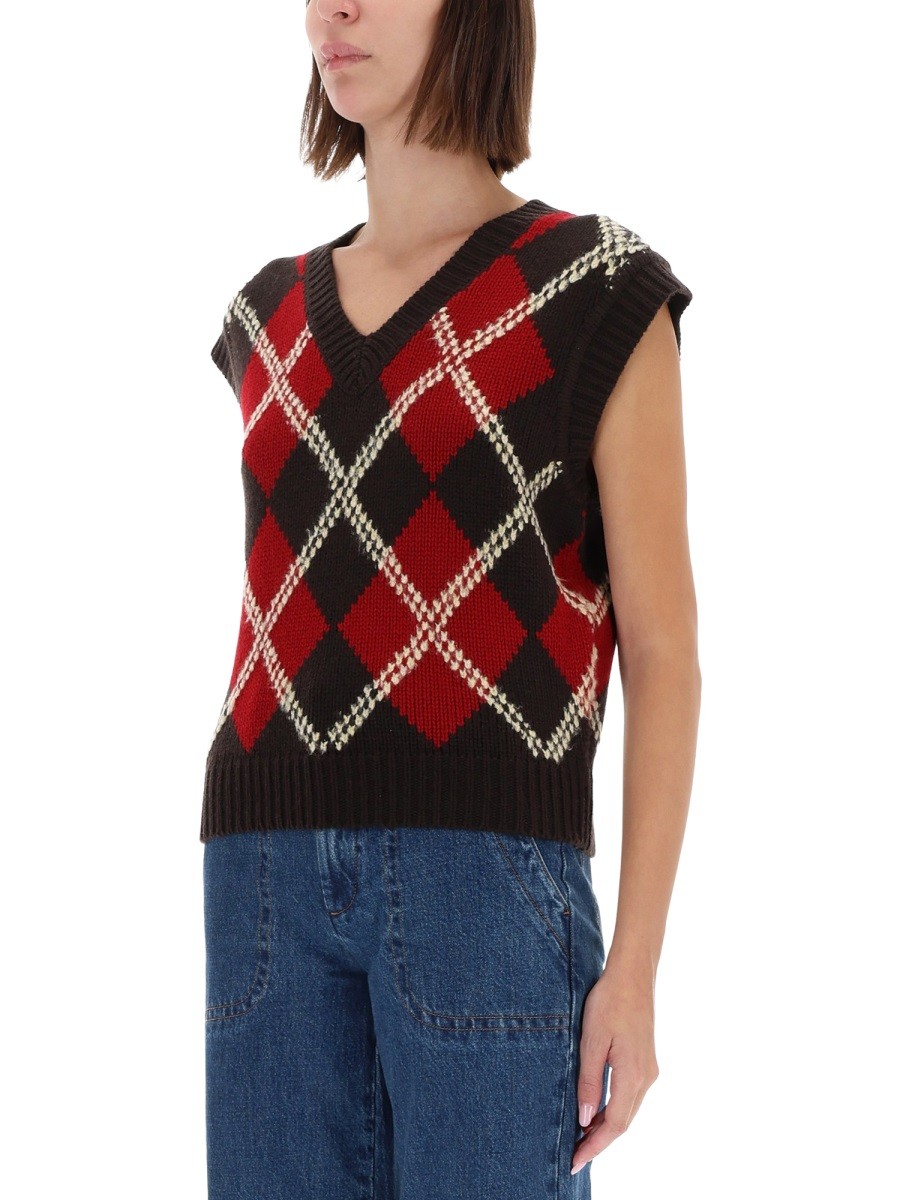 "ARGYLE" VEST - Image 4