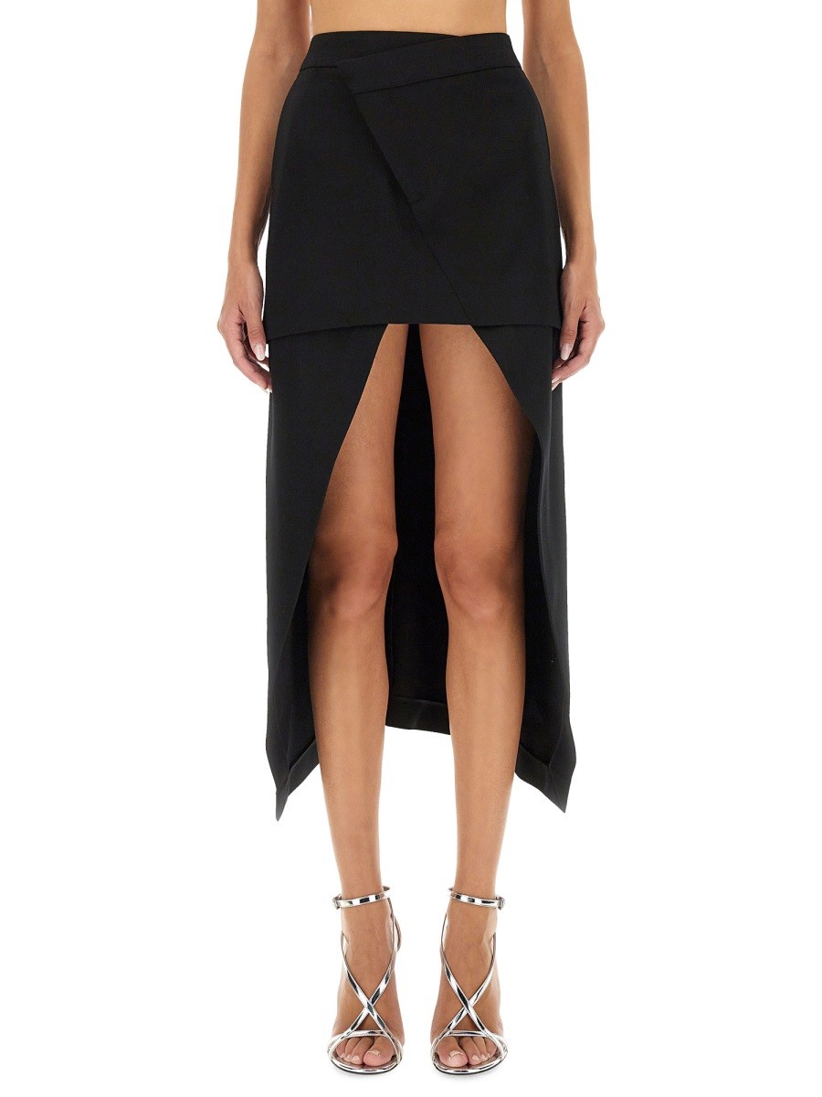 ASYMMETRICAL SKIRT