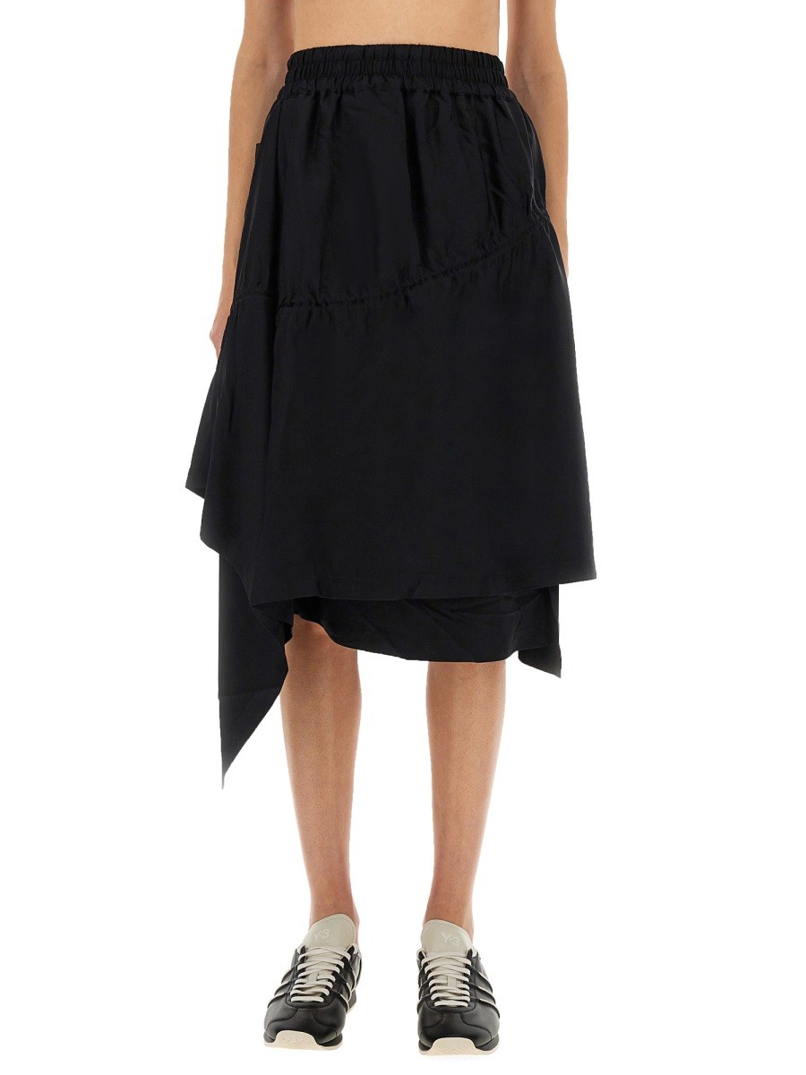 ASYMMETRICAL SKIRT