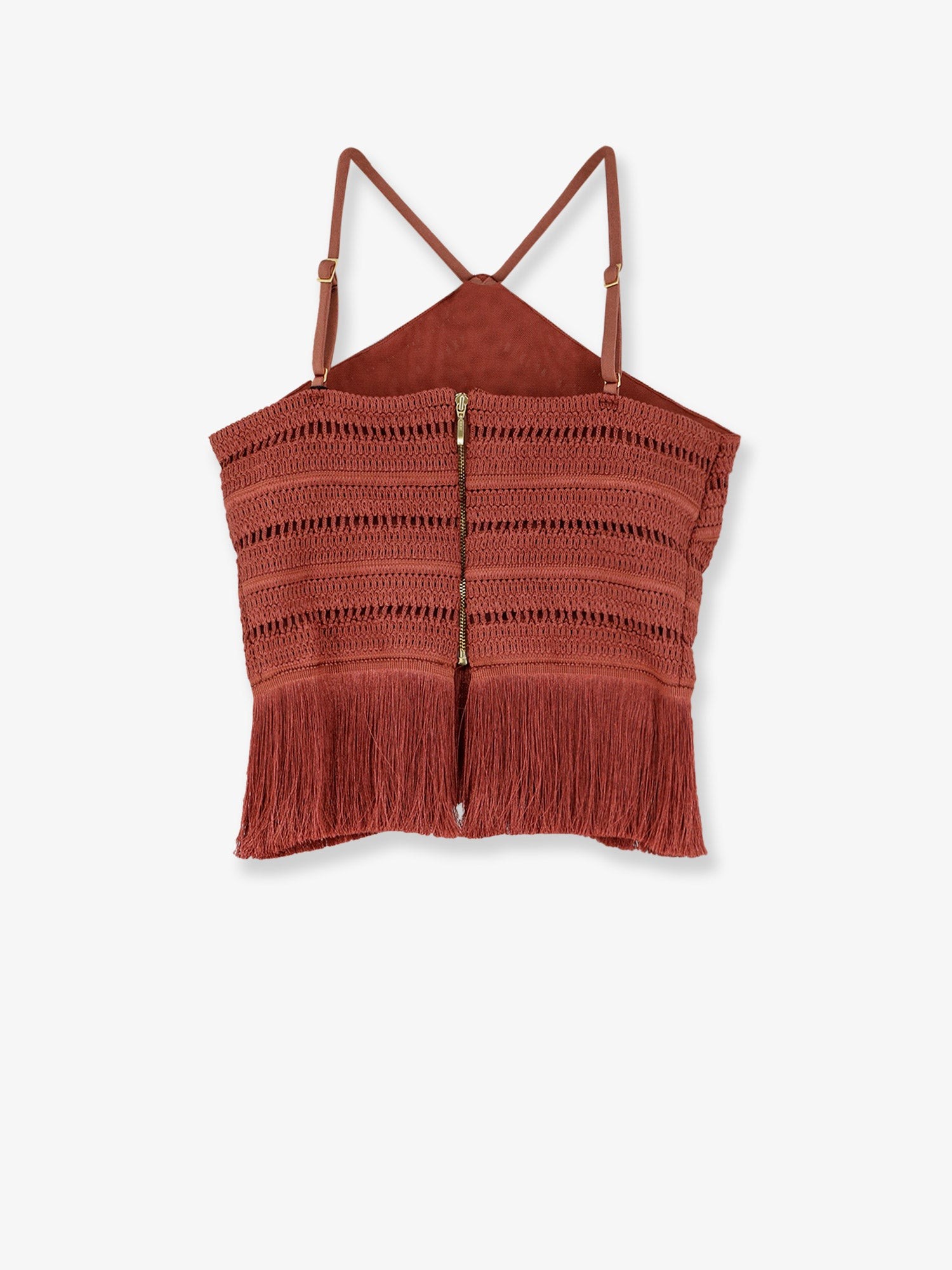 Asymmetrical top with fringes - Image 4