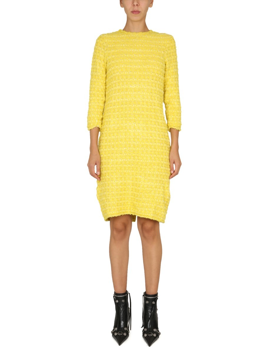 BACK-TO-FRONT SHORT DRESS