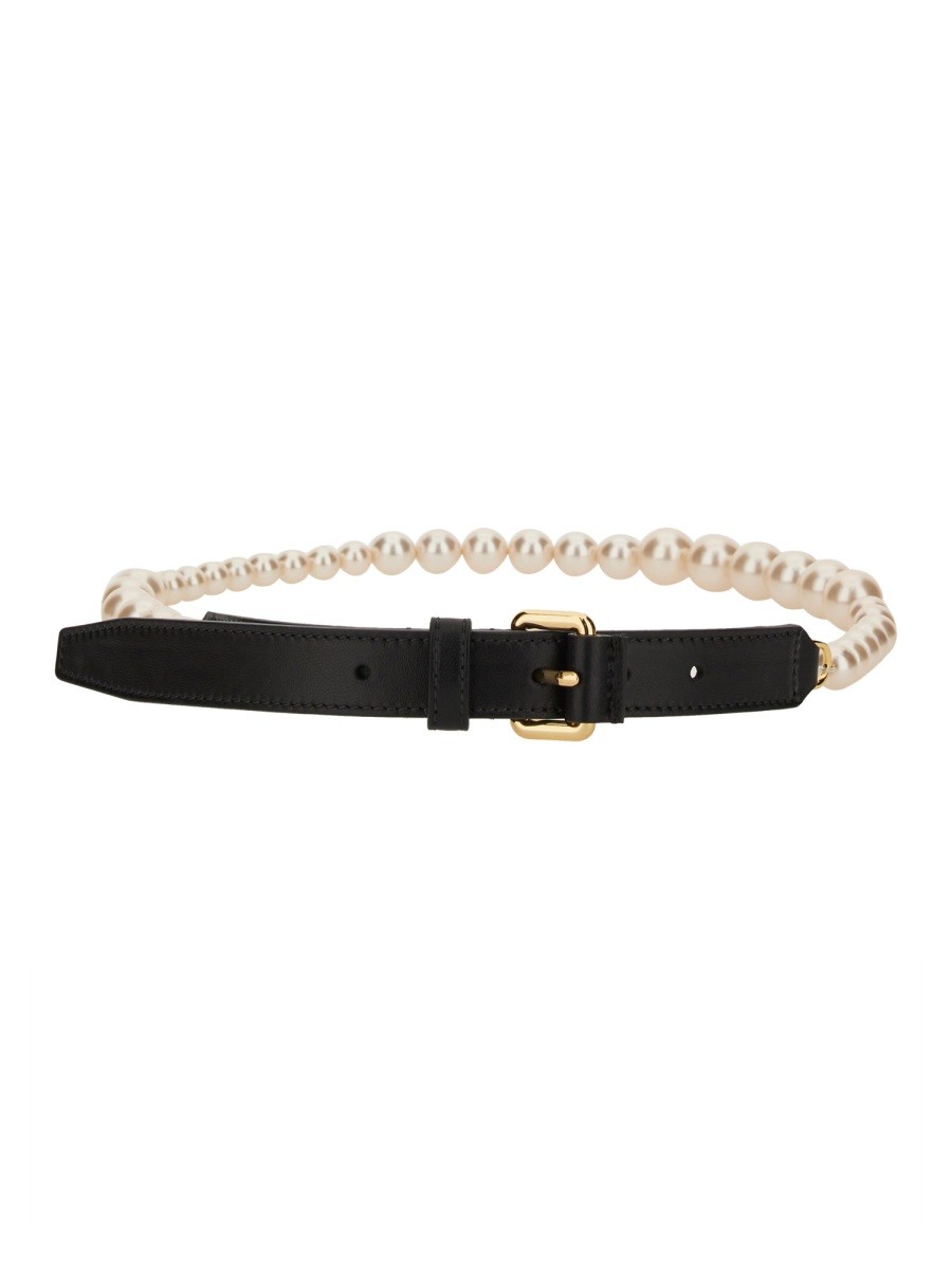 BELT WITH PEARLS