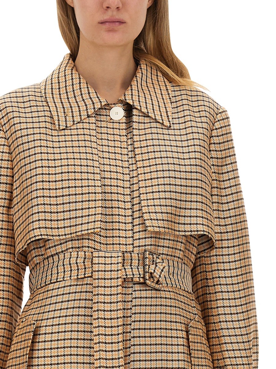 BELTED TRENCH COAT - Image 4