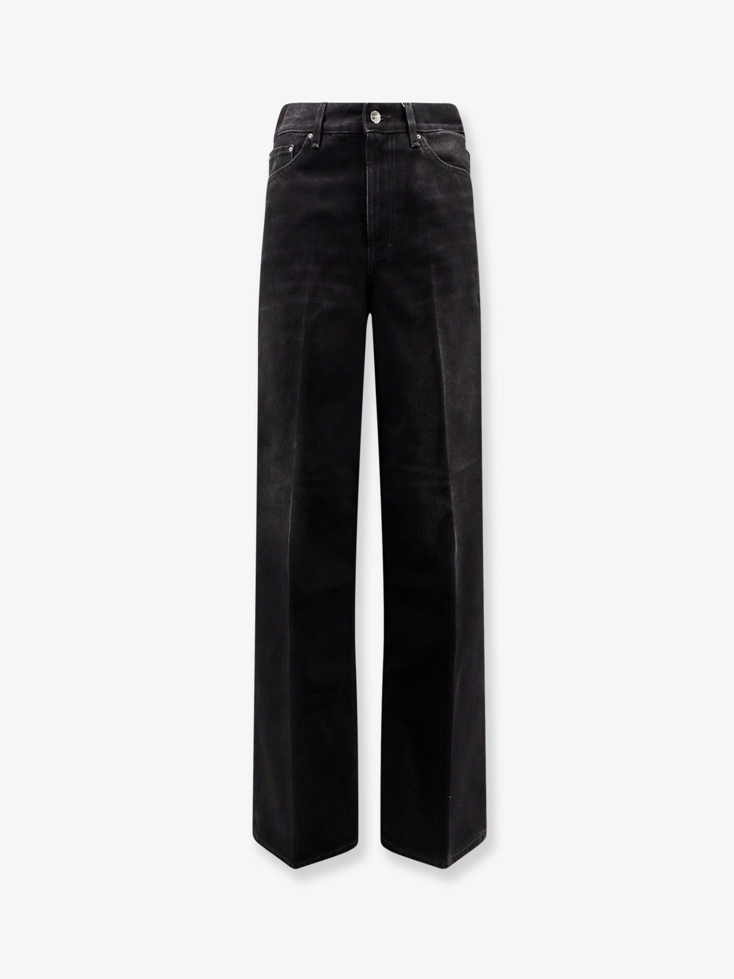 Black denim jeans