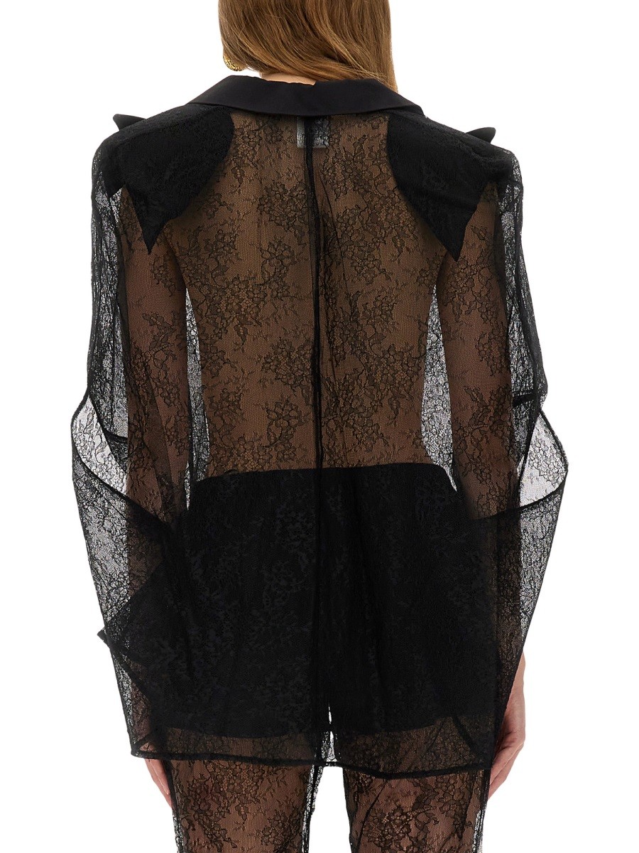 BLAZER-INSPIRED LACE CAPE - Image 3