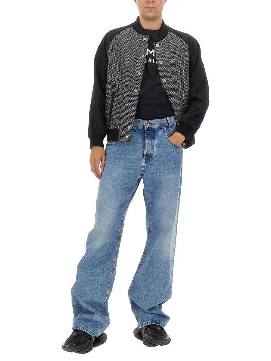 BOMBER JACKET WITH LOGO - Image 2
