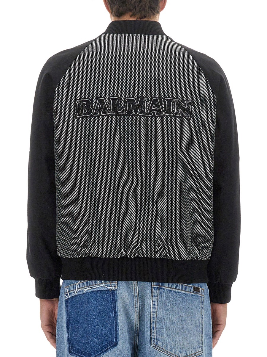 BOMBER JACKET WITH LOGO - Image 3