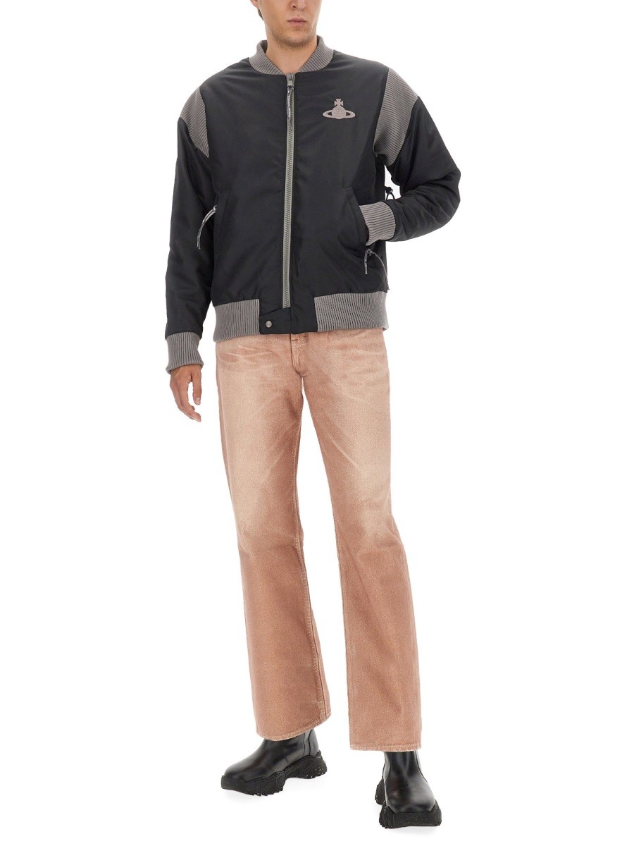 BOMBER JACKET WITH LOGO - Image 2