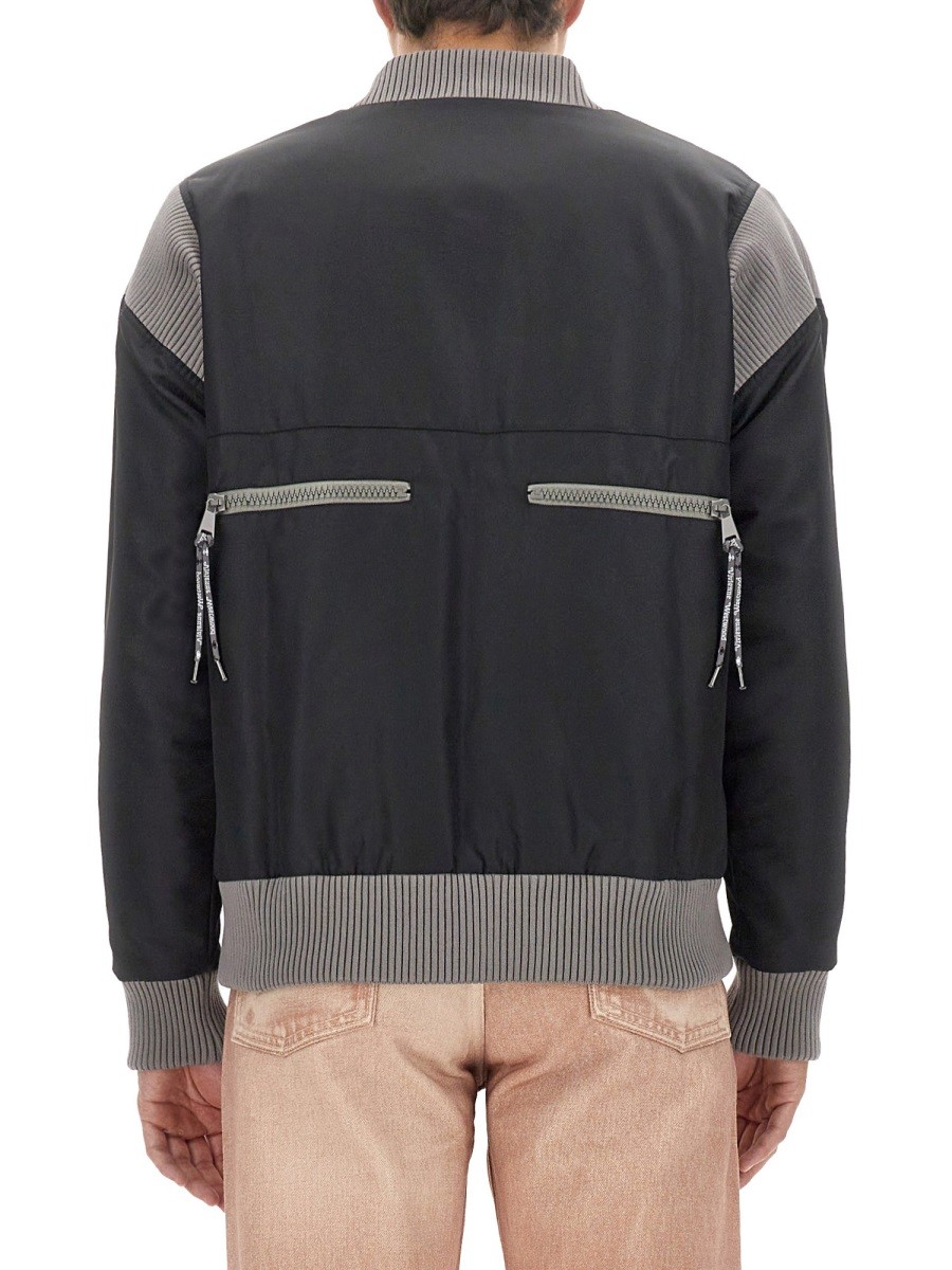 BOMBER JACKET WITH LOGO - Image 4