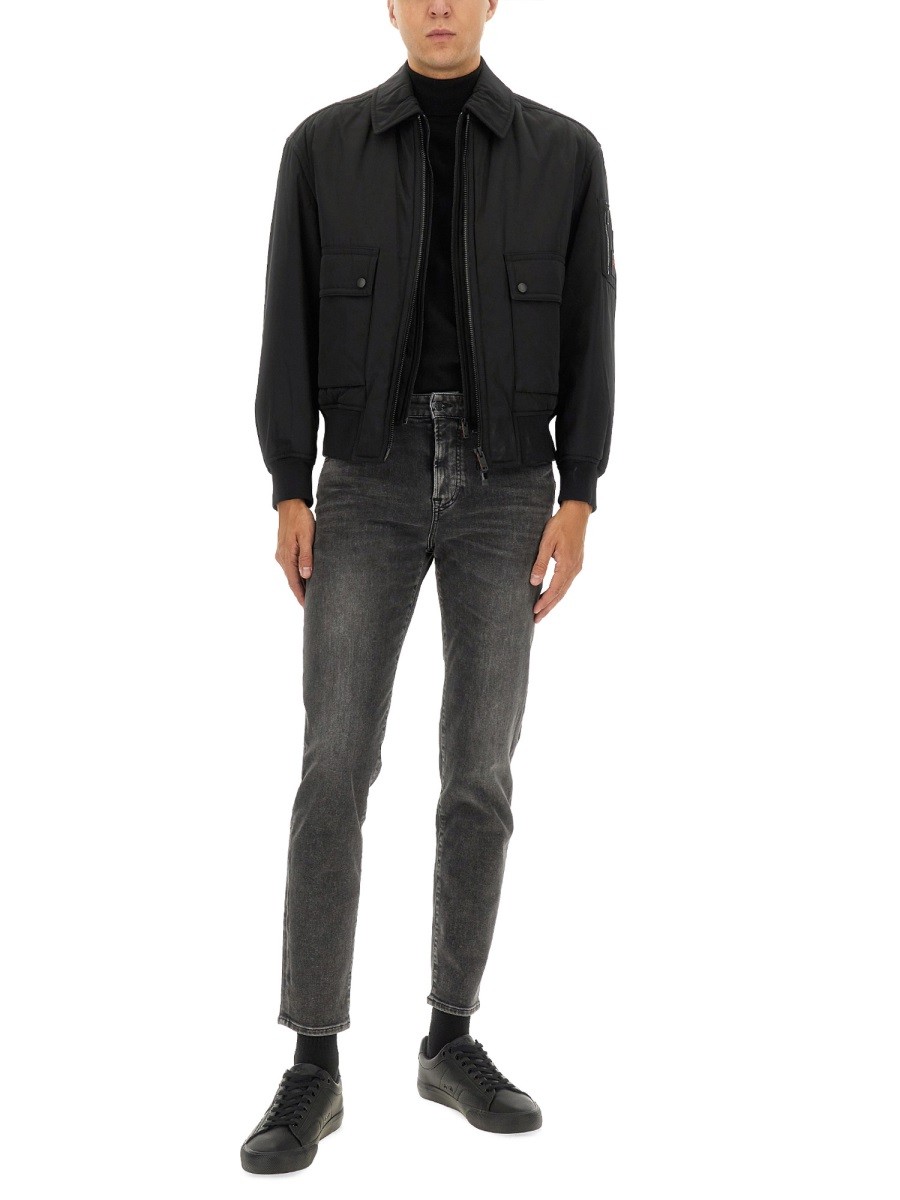 BOMBER JACKET WITH REMOVABLE LINING - Image 2