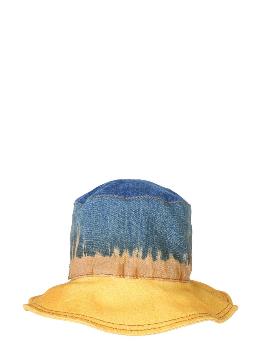 BUCKET HAT WITH TIE DYE PRINT