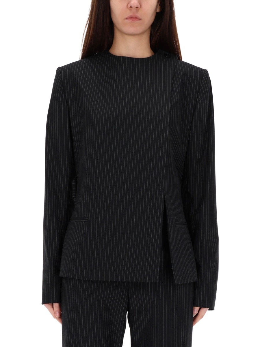 "BUCKLE PINSTRIPES" JACKET - Image 3