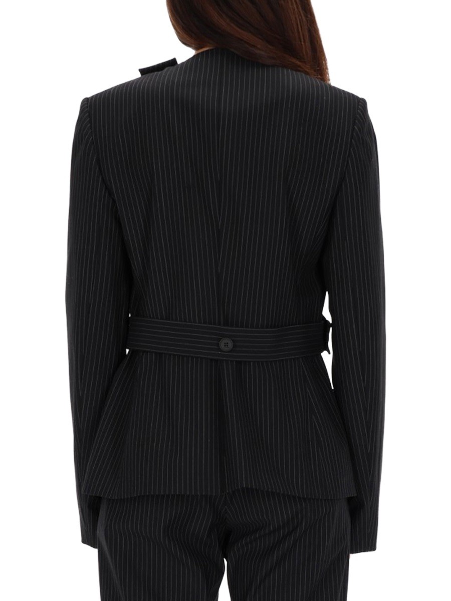 "BUCKLE PINSTRIPES" JACKET - Image 4