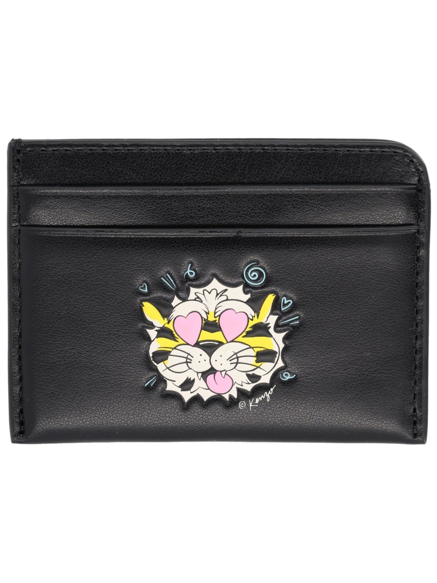 CARD HOLDER "KENZO WILD TIGER"