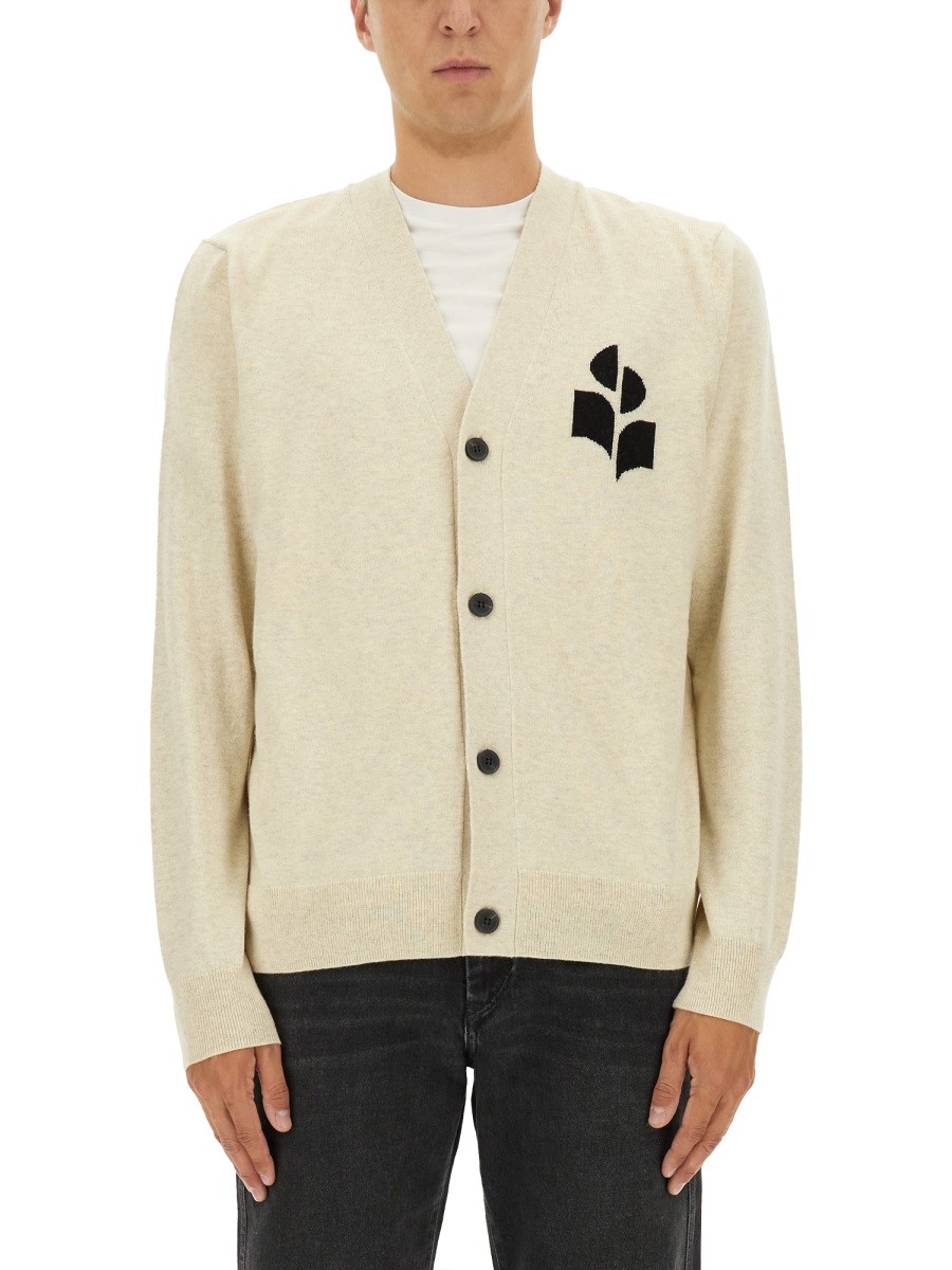 CARDIGAN WITH LOGO