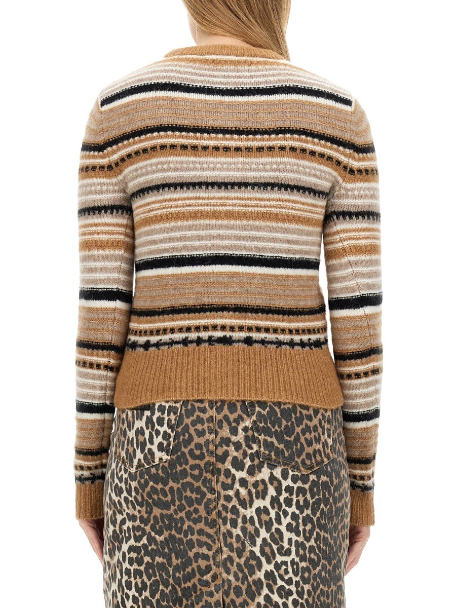 CARDIGAN WITH STRIPE PATTERN - Image 3