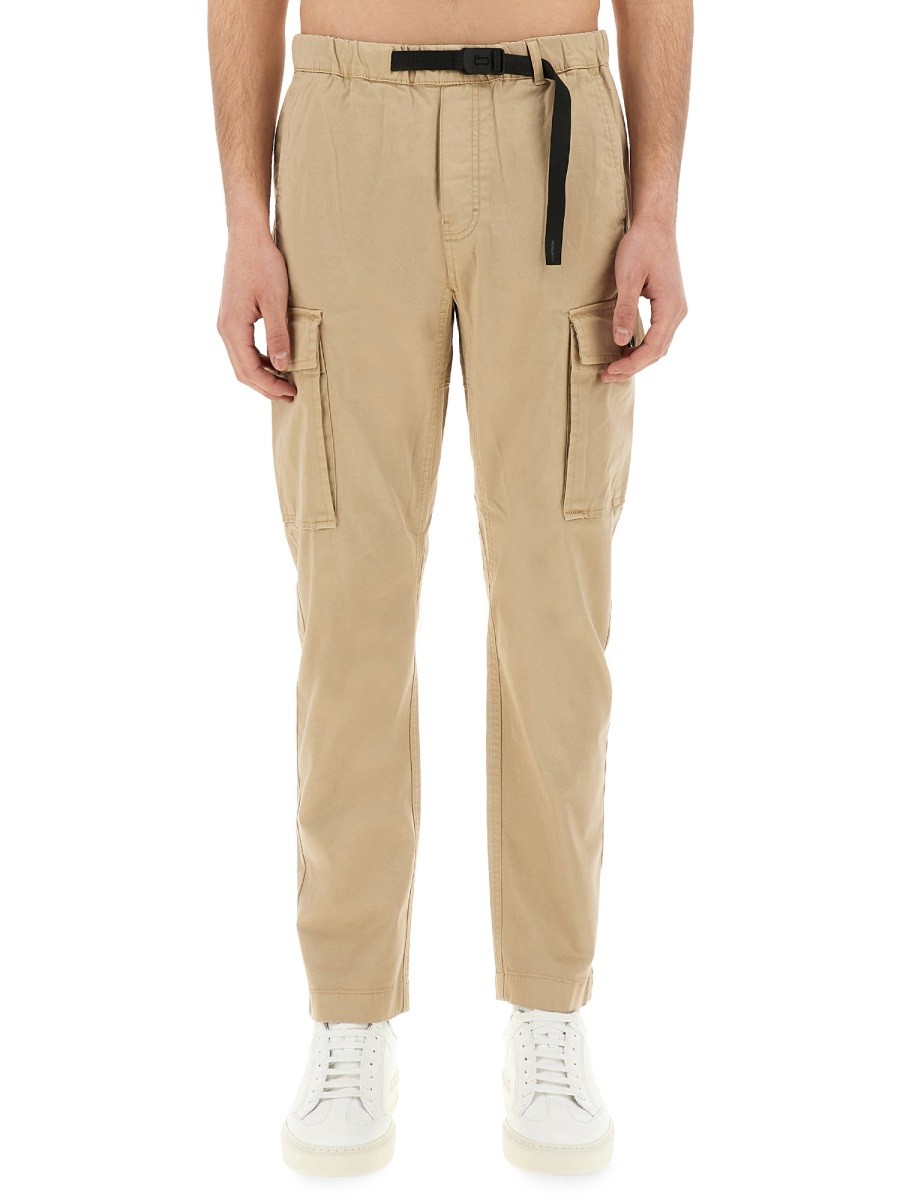 cargo pants with belt