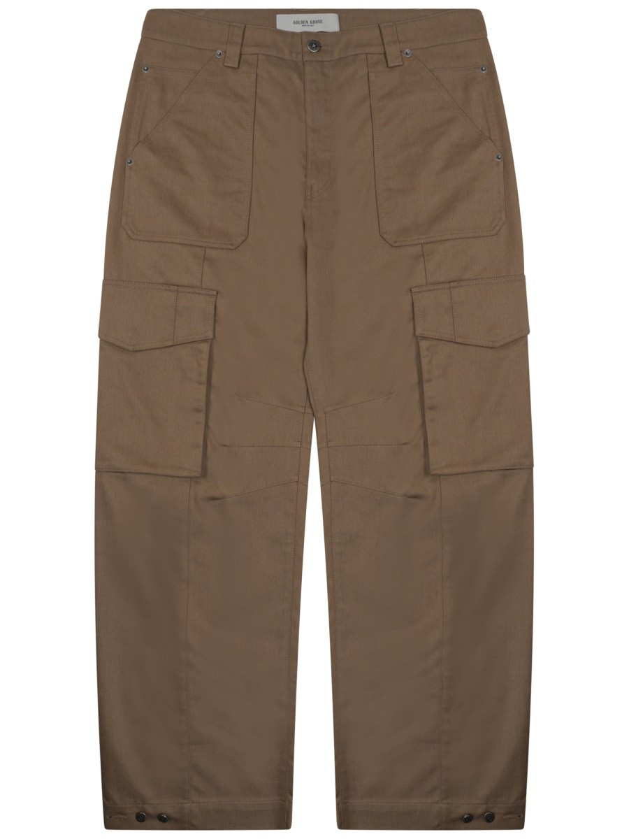 CARGO PANTS WITH LOGO