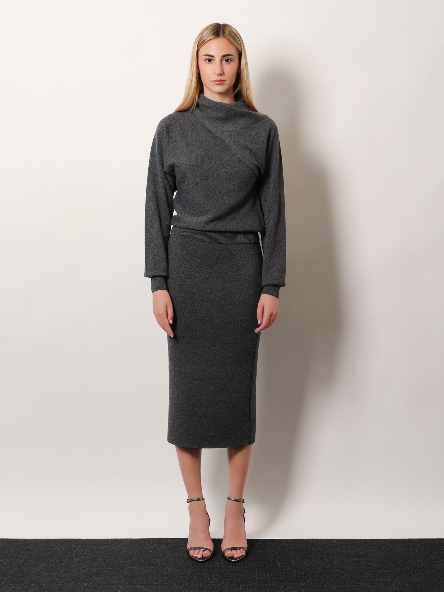 Cashmere and cotton turtleneck sweater - Image 2