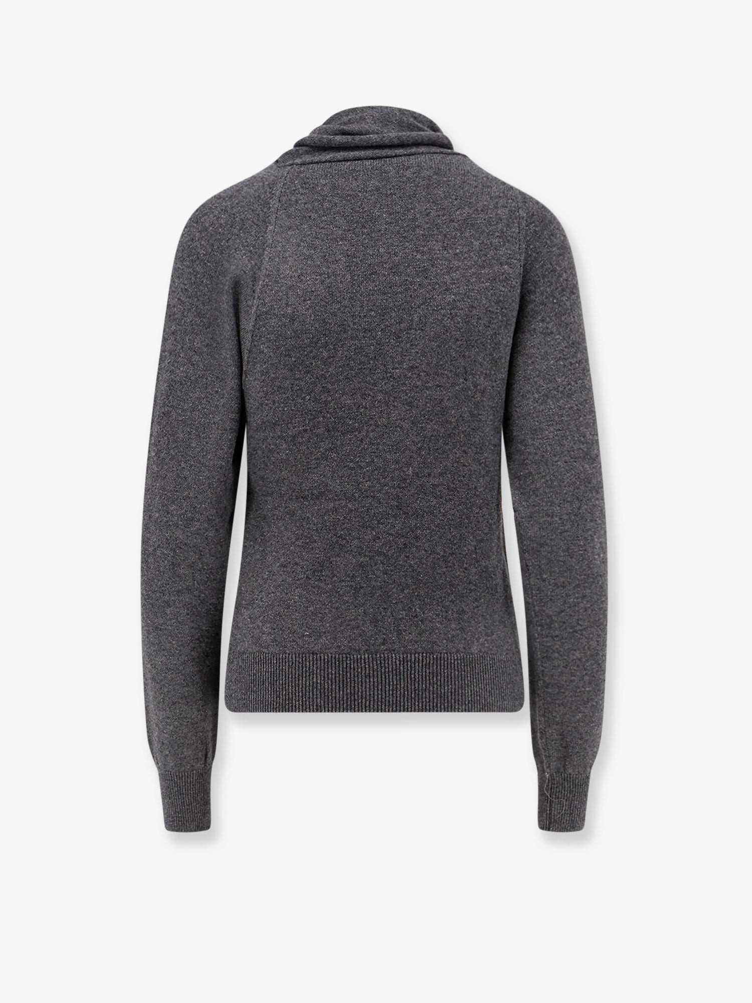 Cashmere and cotton turtleneck sweater - Image 4