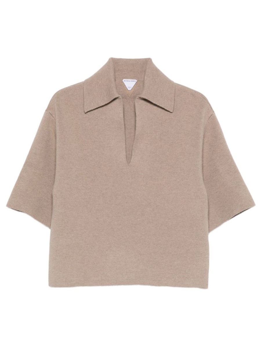 CASHMERE POLO SHIRT