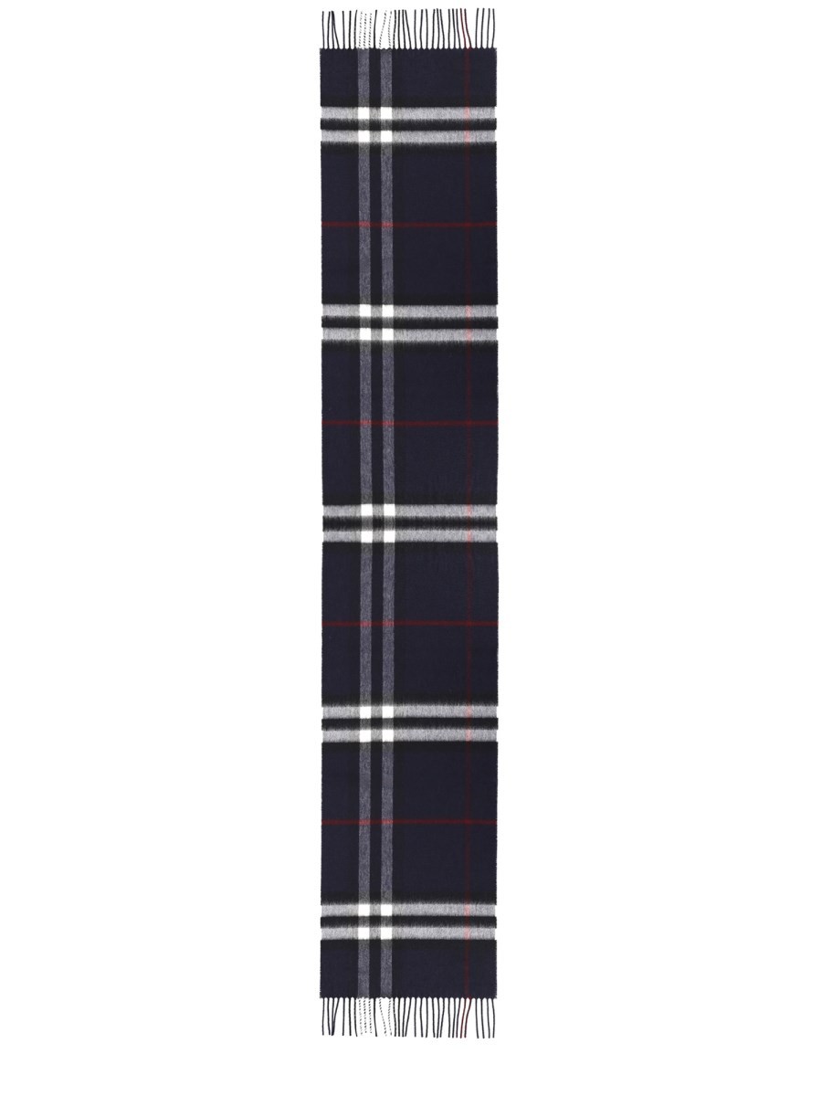 "CHECK" CASHMERE SCARF