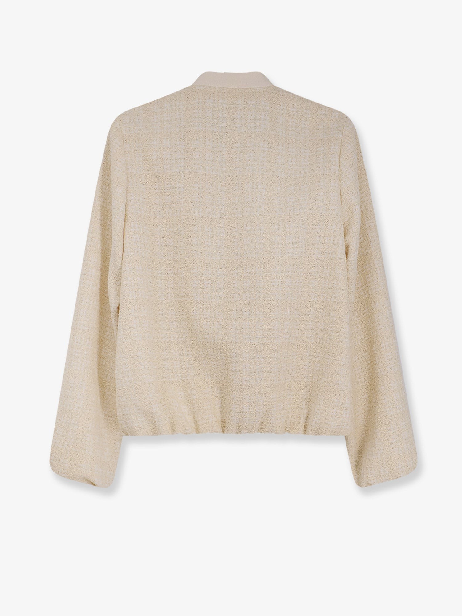 Checked cotton tweed jacket - Image 4