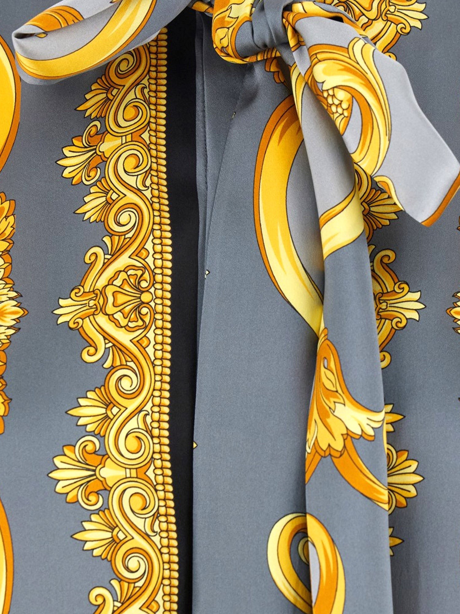Cheetah Foulard Lavallière silk shirt - Image 5