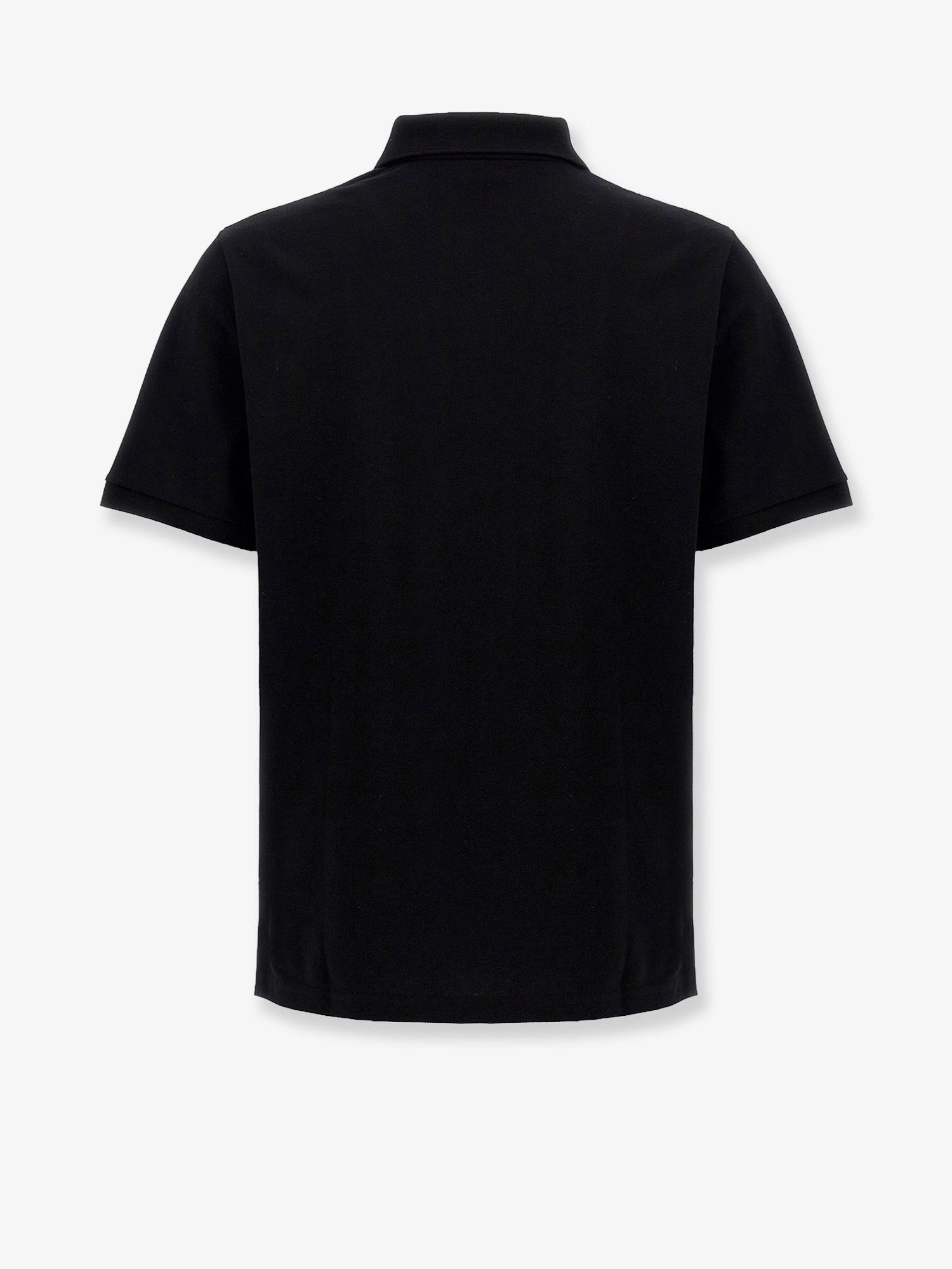 Cotton blend polo shirt with Cassandre embroidery - Image 4