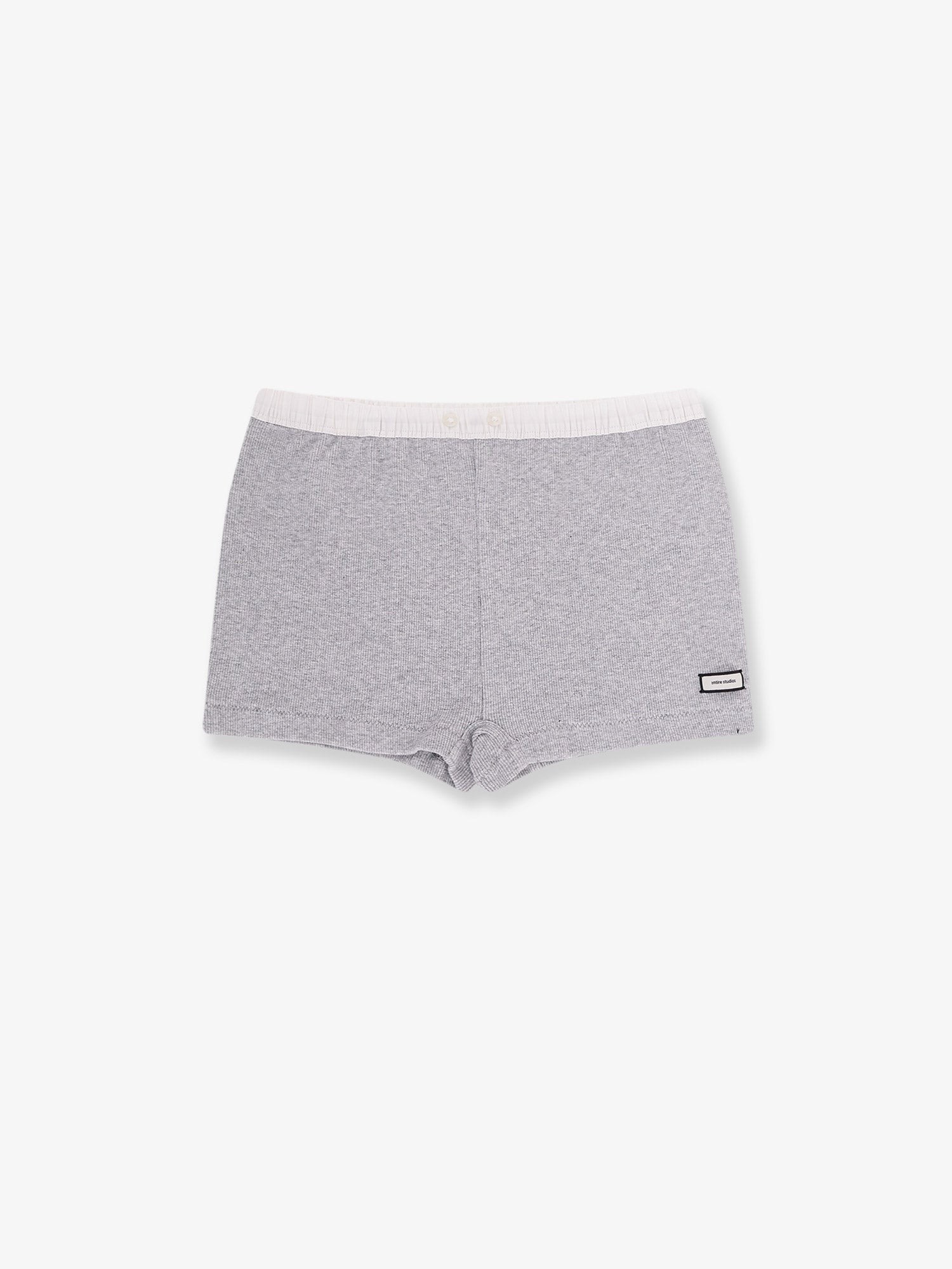 Cotton blend shorts