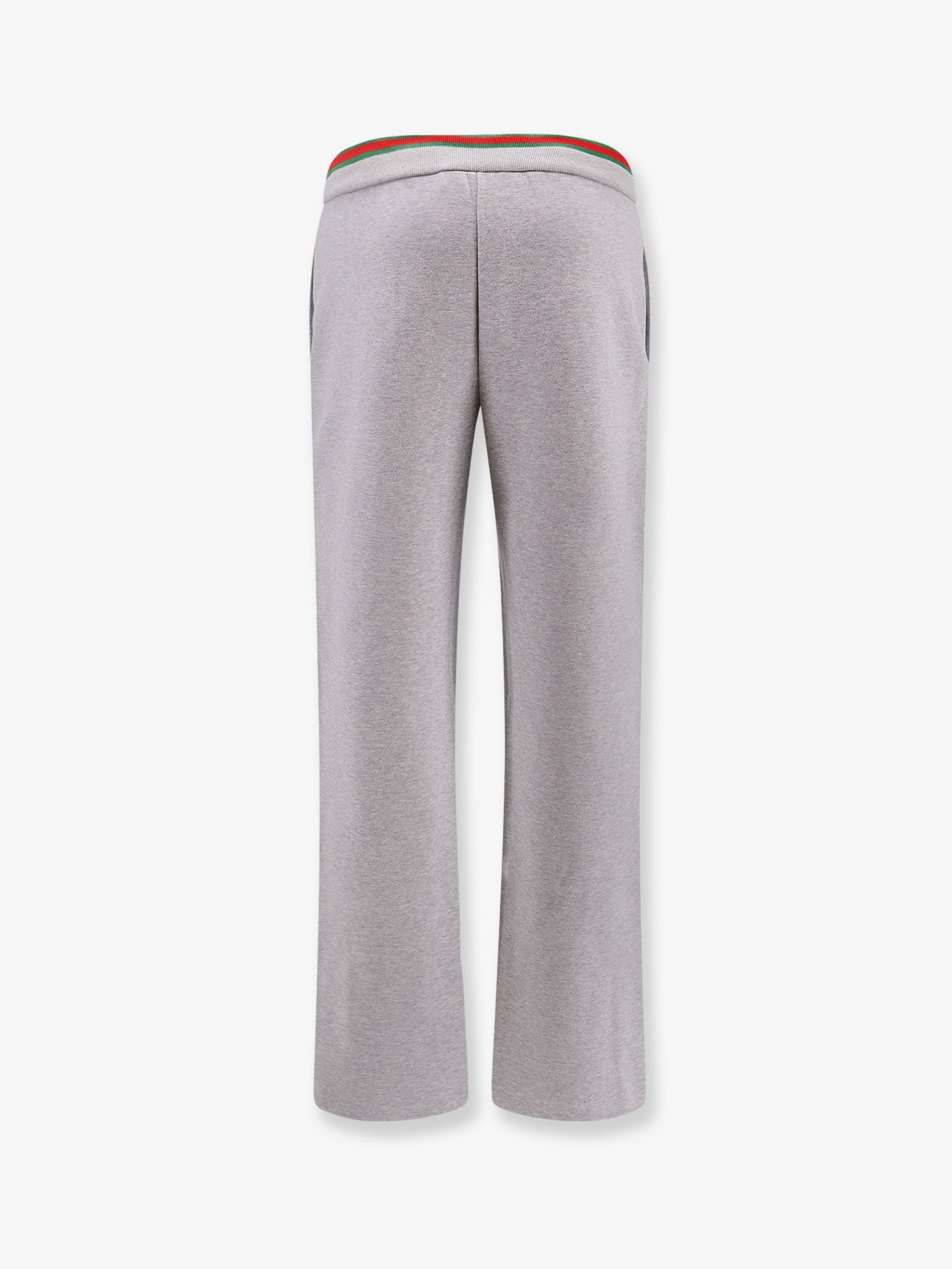 Cotton blend trouser with Web detail - Image 4
