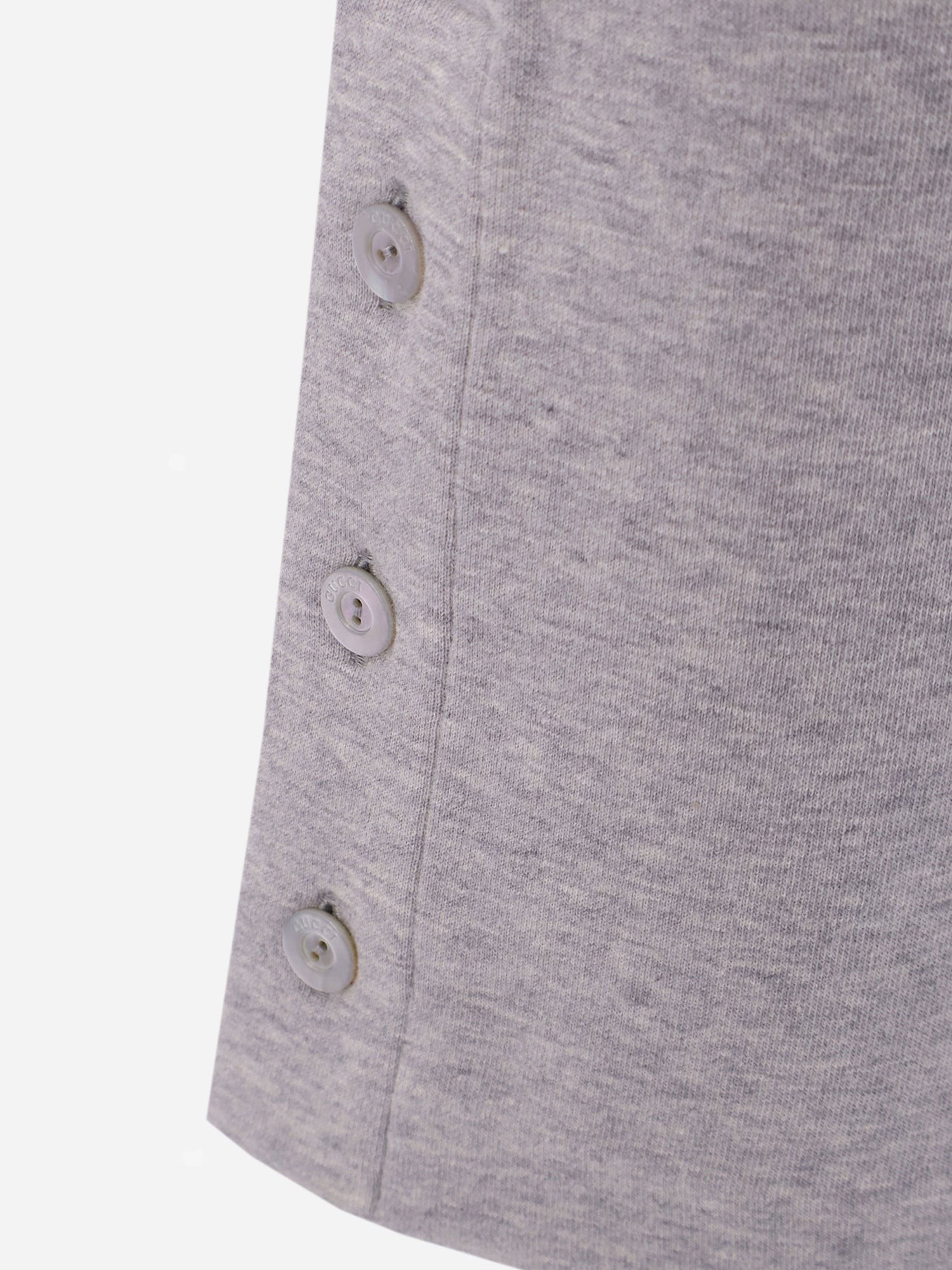 Cotton blend trouser with Web detail - Image 5