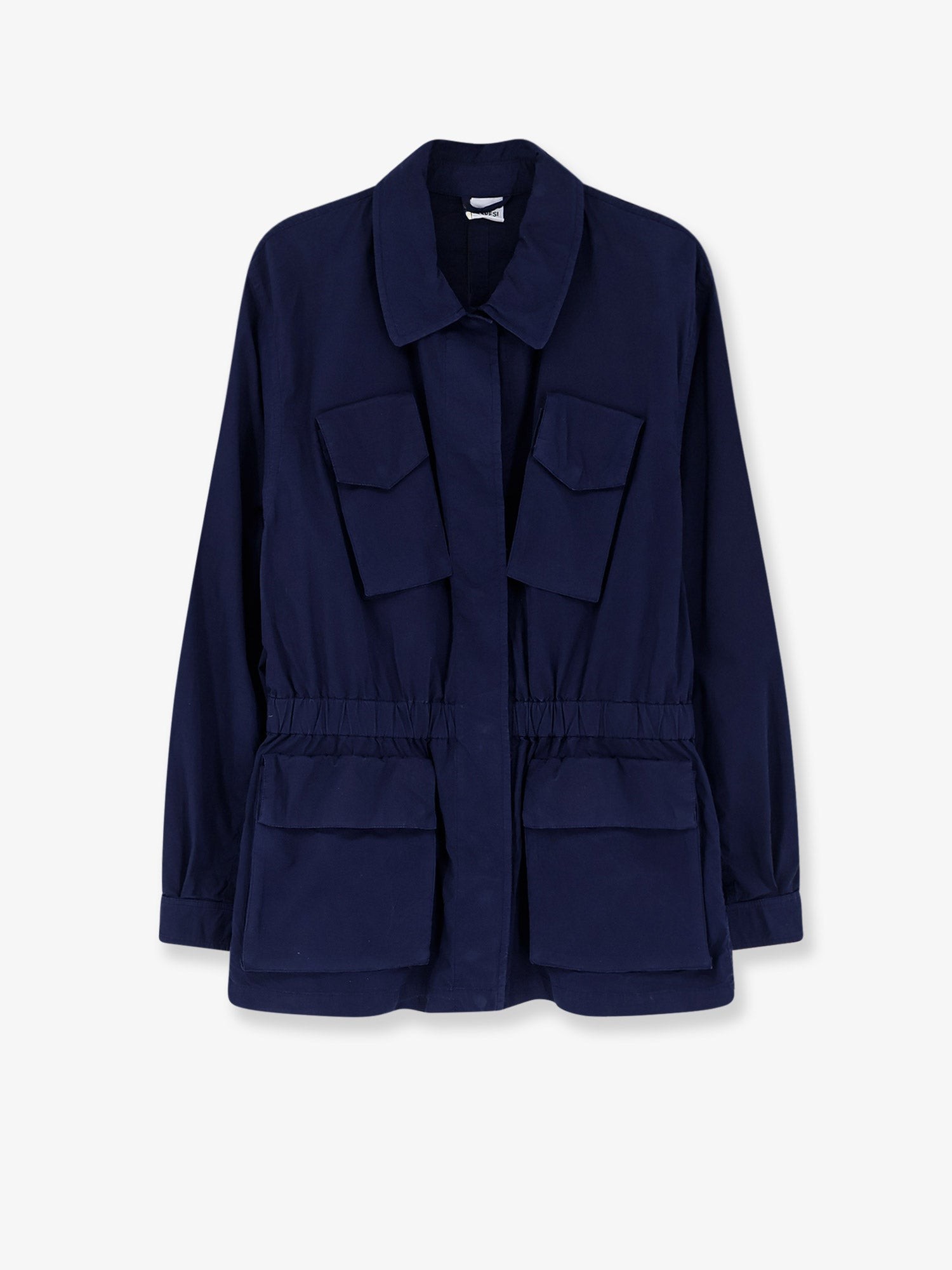 Cotton jacket with Lived effect