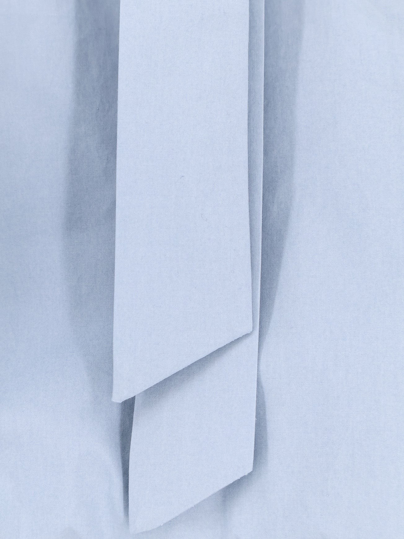 Cotton shirt with bow - Image 3