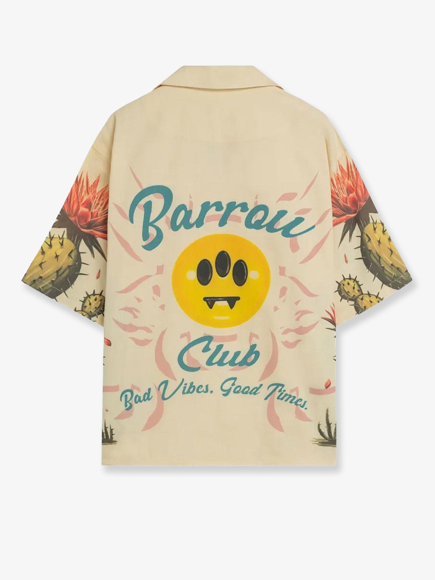 Cotton shirt with cactus print - Image 2