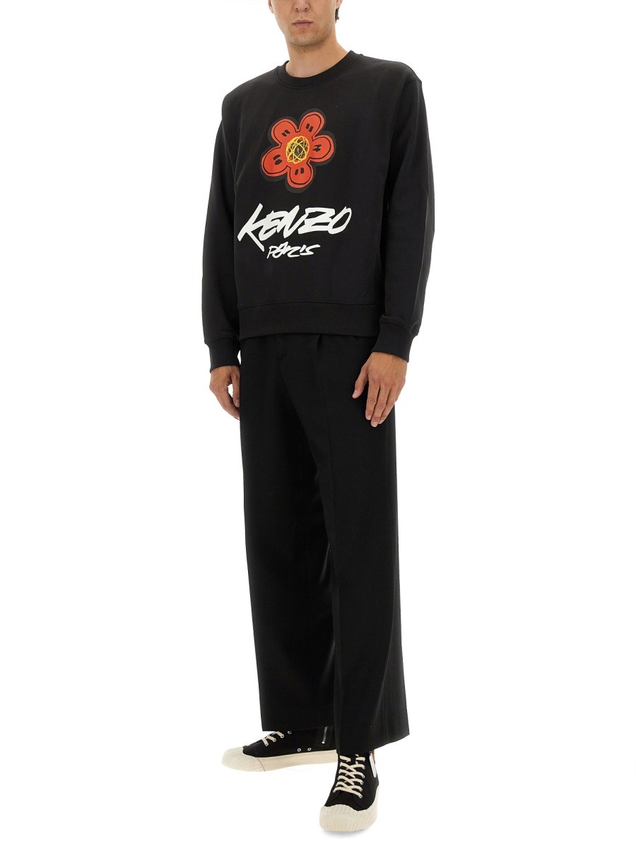 COTTON SWEATSHIRT "KENZO X FUTURA 2000" - Image 2