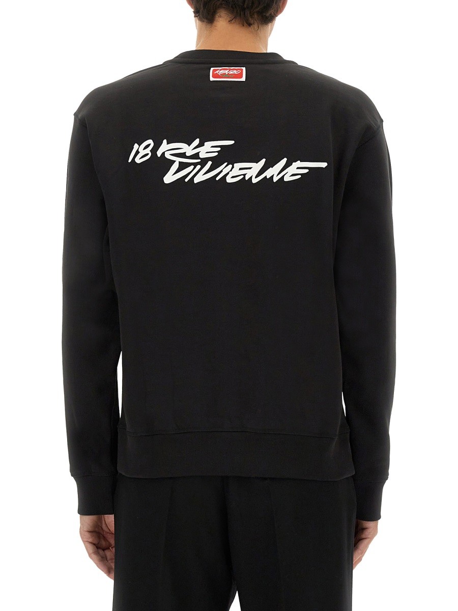 COTTON SWEATSHIRT "KENZO X FUTURA 2000" - Image 3