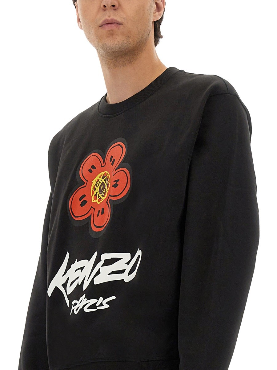 COTTON SWEATSHIRT "KENZO X FUTURA 2000" - Image 4