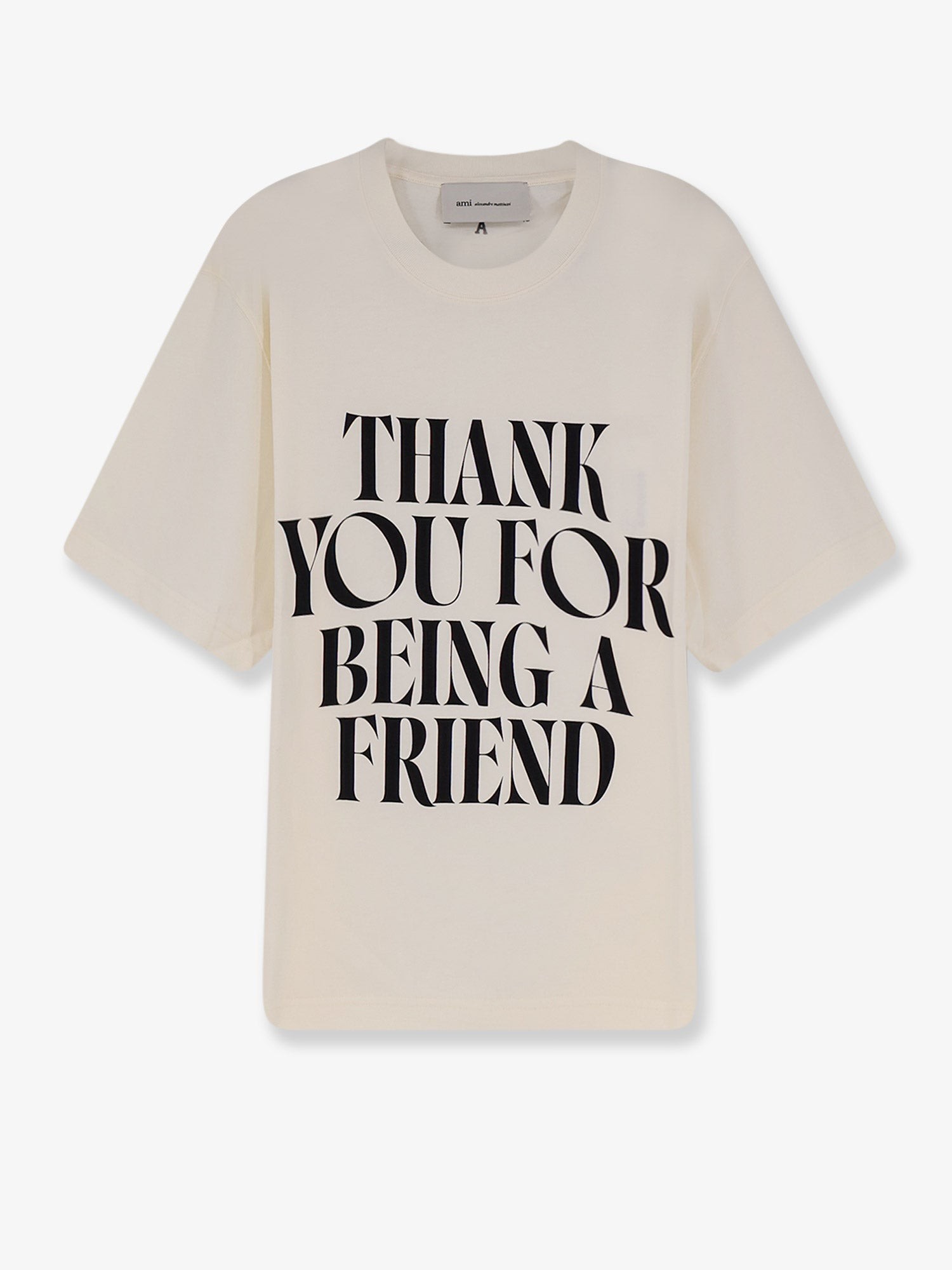 Cotton t-shirt with frontal print